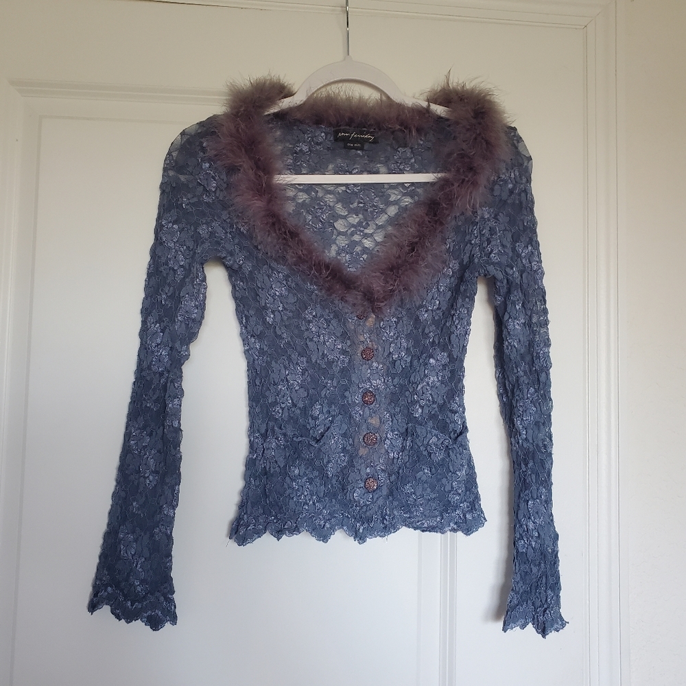 ⭐️ Antique Lace Blouse